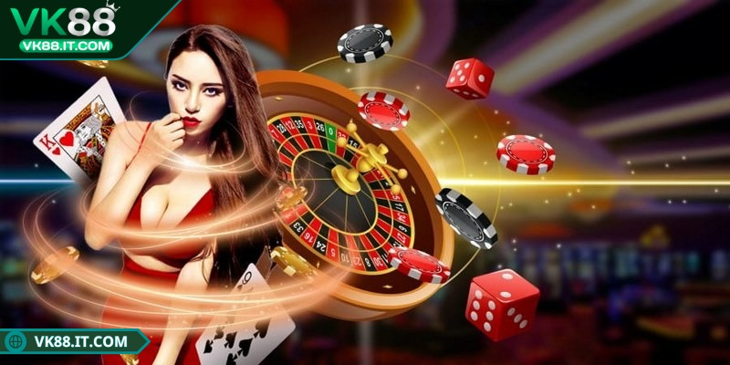 Ưu điểm chơi Casino tại nhà VK88 tuyệt vời, không nên bỏ lỡ Ưu điểm chơi Casino tại nhà VK88 tạo nên sự thu hút độc đáo